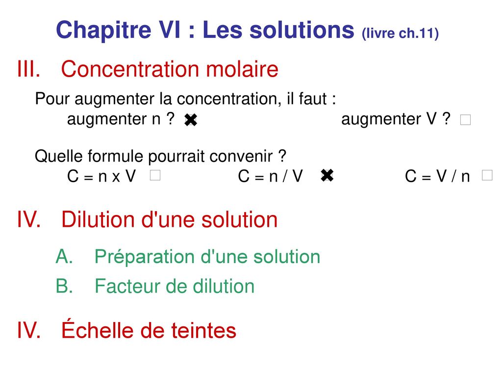 D Couvrir Imagen Formule Chimie Concentration Fr Thptnganamst Edu Vn